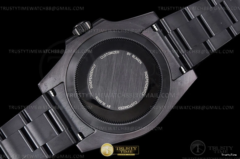 1121 ROLSUB0425A – Blaken Sub 116610LV PVD SS Black V6F V2 VS Cozy 1051